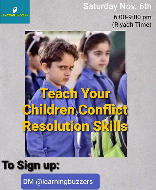 Teach Your Children Conflict Resolution Skills