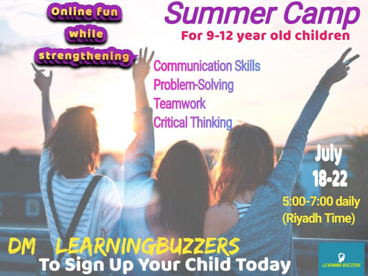 Online Summer Camp for Children 9-12 Years